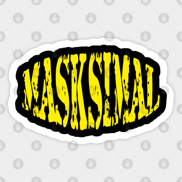 Masksimal Sticker by radeckari25